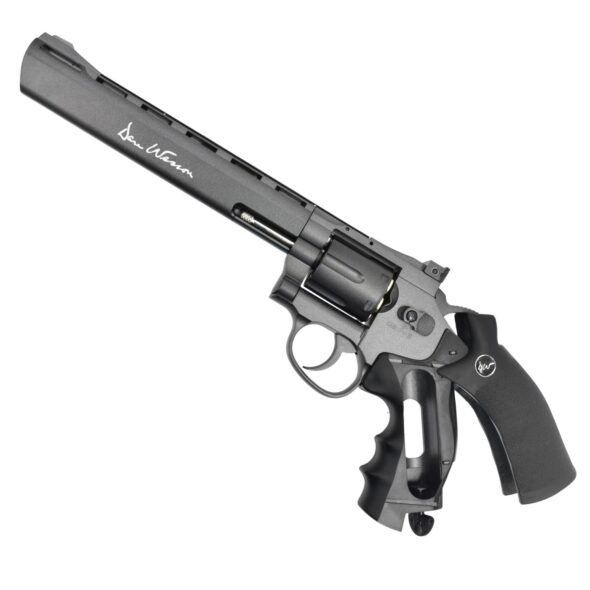 Пневматический револьвер ASG Dan Wesson 8” (Dan Wesson 4) Grey
