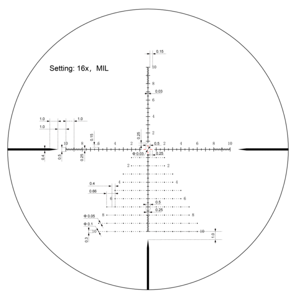 Оптический прицел Vector Optics Taurus 2-16x50 HD GENII