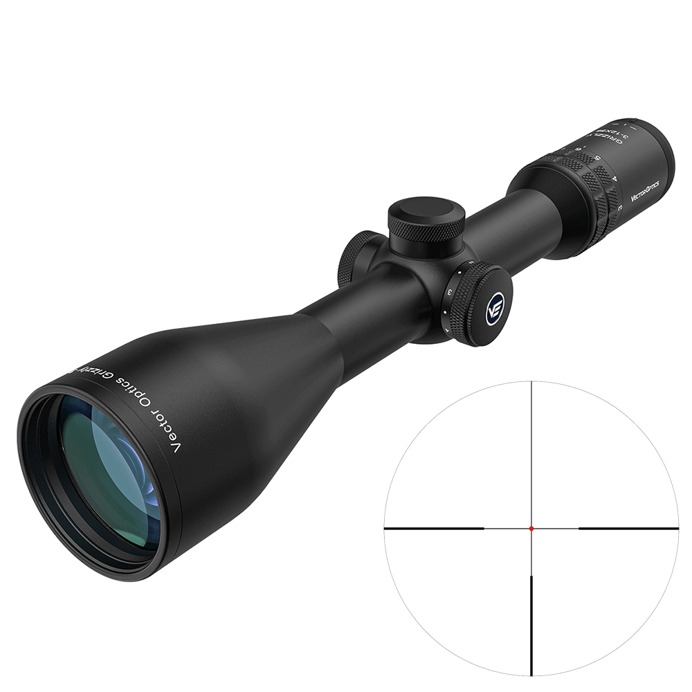 Оптический прицел Grizzly Pro 3-12x56i Fiber