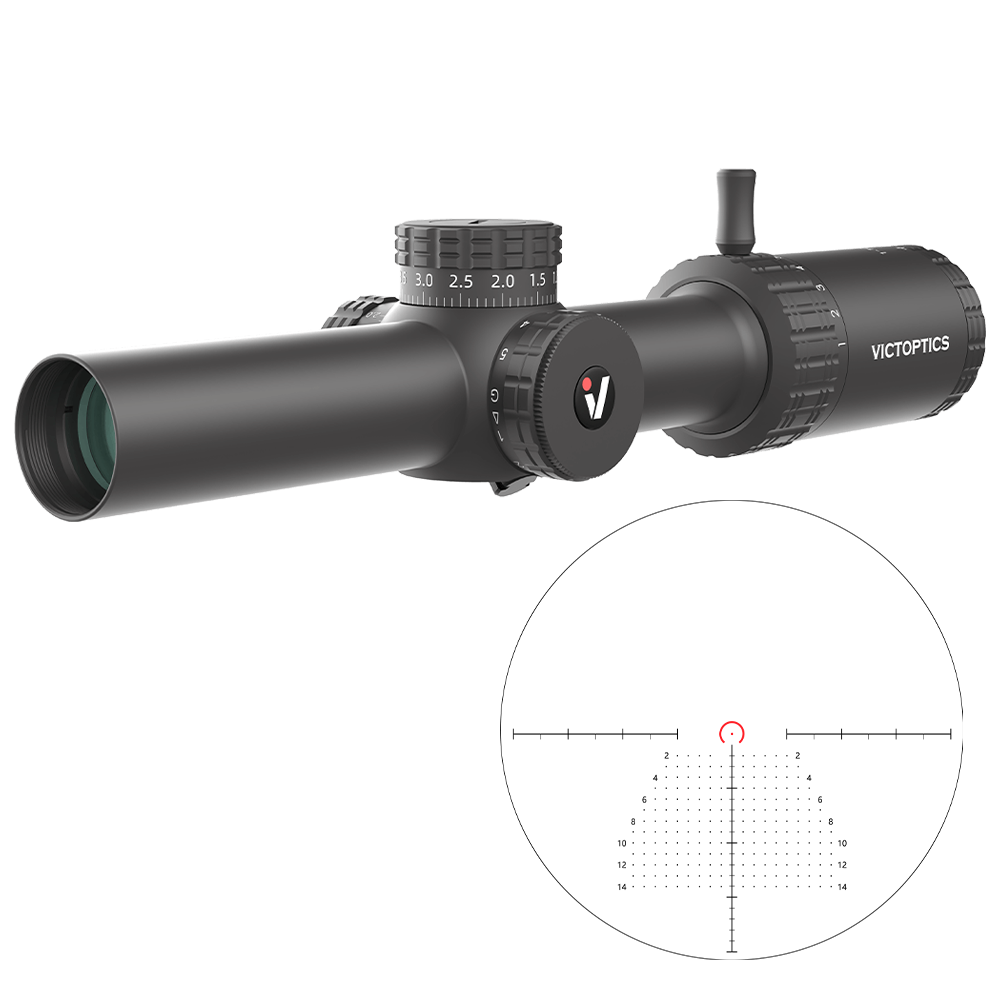 Оптический прицел VictOptics S10 1-10x24 SFP
